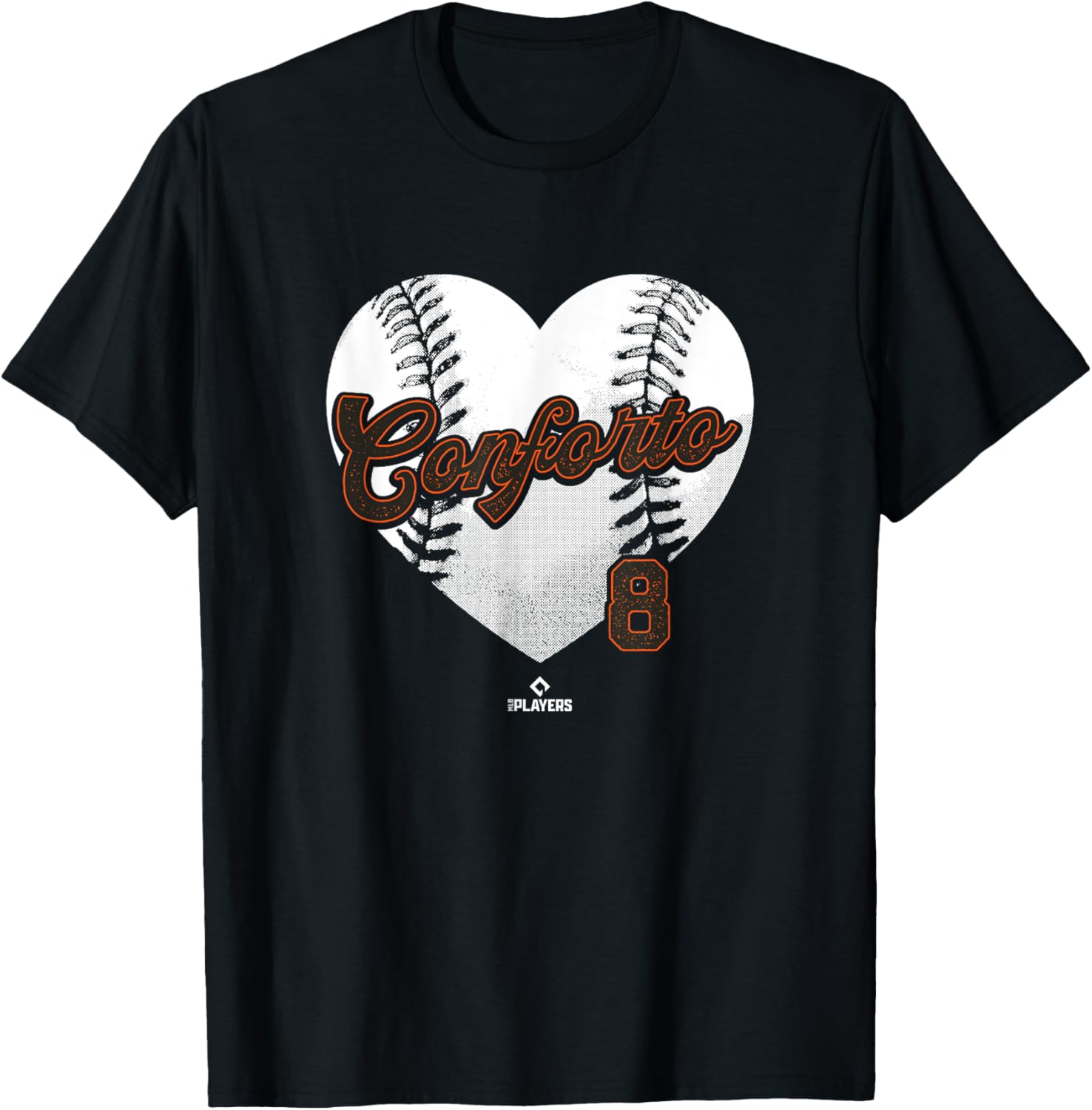 Baseball Heart Michael Conforto San Francisco MLBPA Apparel | Perfect Gift Idea