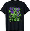 Beetlejuice Beetlejuice The Juice Is Loose! Neon Chest Logo Apparel | Perfect Gift Idea