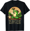 The Mat Is My Happy Place Fitness Sculpting Strength Apparel | Top Conversion Title | Customer Favorite