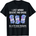 I Just Wanna Crochet Funny Crocheter Crocheting Yarn Gag Yarn Supply | High Search Volume | High CTR Title