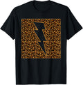 Leopard Lightning Cheetah Animal Print Tee Wildlife T Shirt High Search Demand Best Seller Look