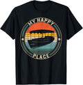 Duffy Boat Is My Happiest Place Trip Summer Vacation Sailing T-Shirt for Men Women Kids T-Shirt | Premium Quality | Perfect Gift Choice