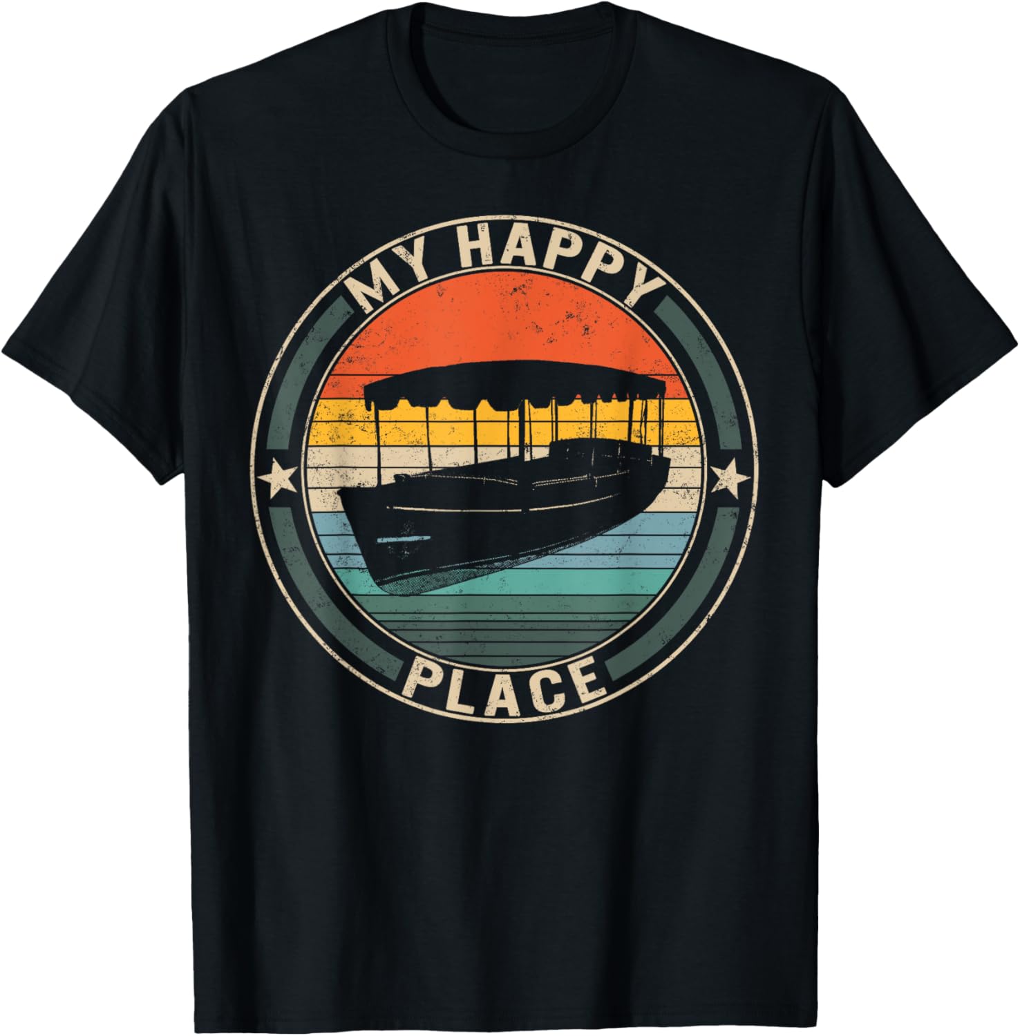 Duffy Boat Is My Happiest Place Trip Summer Vacation Sailing T-Shirt for Men Women Kids T-Shirt | Premium Quality | Perfect Gift Choice
