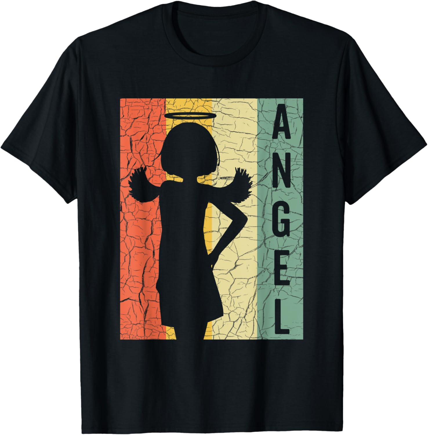 Cute Retro Vintage Anime Angel for Angelic Troublemakers Apparel | US Viral Style | Comfort Daily Wear