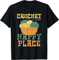 Crochet Is My Happy Place Yarn Lover Joy Yarn Supply | Top Rated | High CTR Title