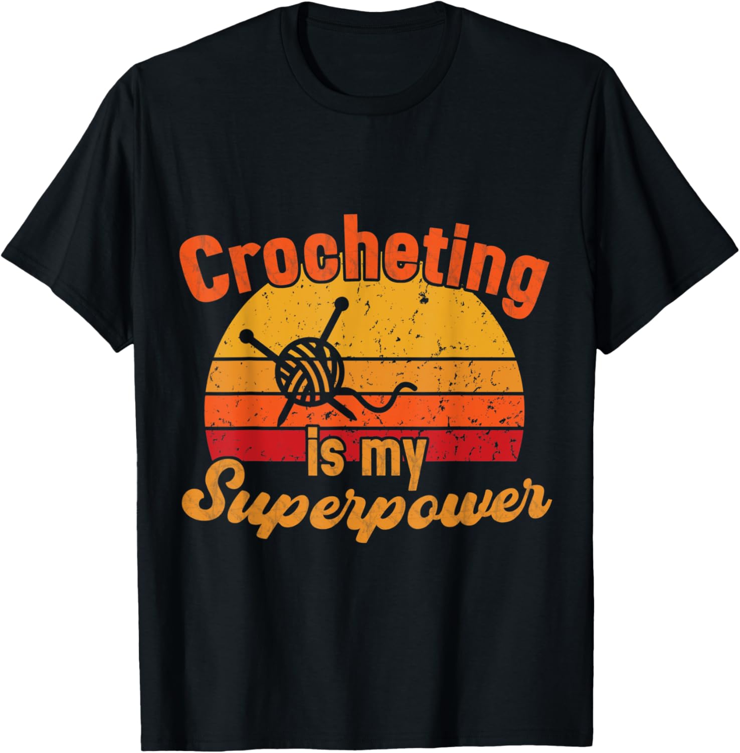 Crocheting is my Superpower Knit Yarn Crochet Yarn Supply | Top Rated | Best Seller Choice