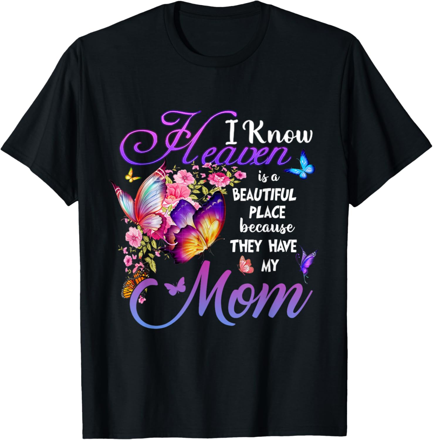 I Know Heaven Is A Beautiful Place Because They Have My Mom Apparel | US Viral Pick | High CTR Boost