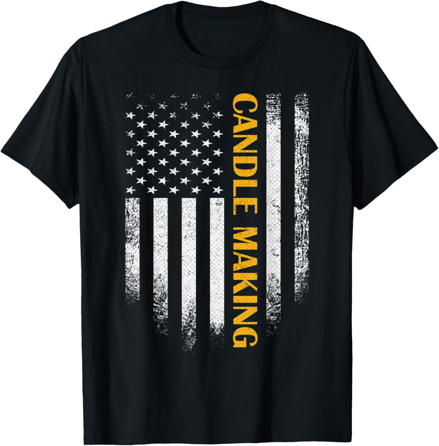 Vintage USA American Flag Candle Making Funny Candle Maker Women Men Apparel | High Search Volume | Perfect Gift Idea