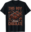 Chocolate Dessert This Boy Loves Chocolate Apparel | Best Seller Pick | Comfort Daily Wear