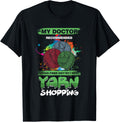 Funny Crocheter Embroidery Yarn Shopping T-Shirt T-Shirt | High Search Volume | Customer Favorite