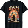 Crochet Friends Make the Best Friends Boho Rainbow Yarns Yarn Supply | Trending 2025 | Customer Favorite