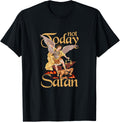 Not Today Satan. Saint Michael Fights Evil Apparel | Perfect Gift Idea