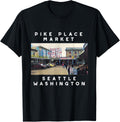 Seattle Pike Place Market Image Shirt T-Shirt | High Search Volume | Perfect Gift Choice