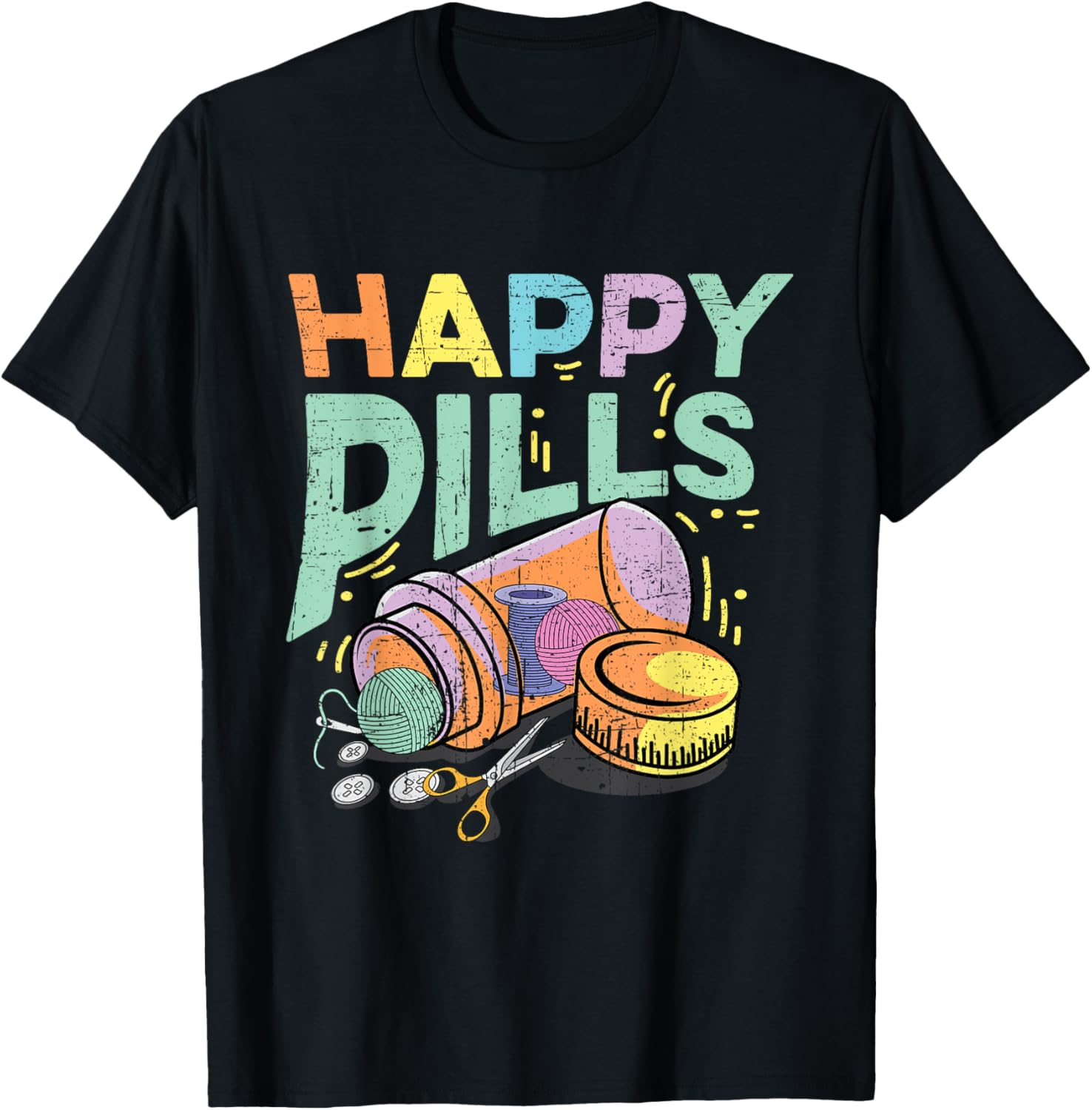 Happy Pills Yarn Crocheting Knitting Quilting Distressed Yarn Supply | Viral US Pick | Best Seller Choice