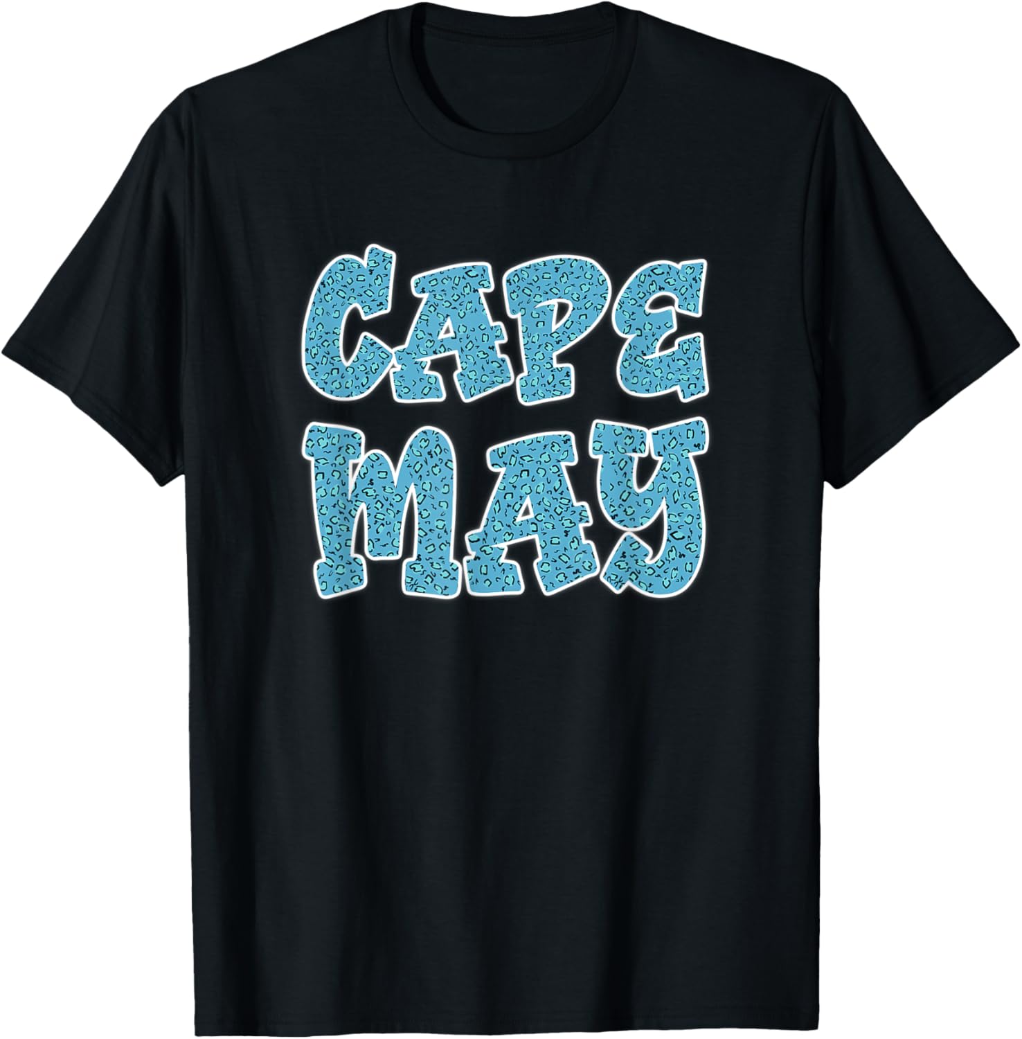 Cape May Blue Leopard Cheetah Jaguar Animal Print Pattern Men Women Kids Apparel Premium Print Fan Favorite