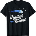 Vintage 80's Halley's Comet Retro Space Lover Distressed Apparel | Top Rated | Customer Favorite