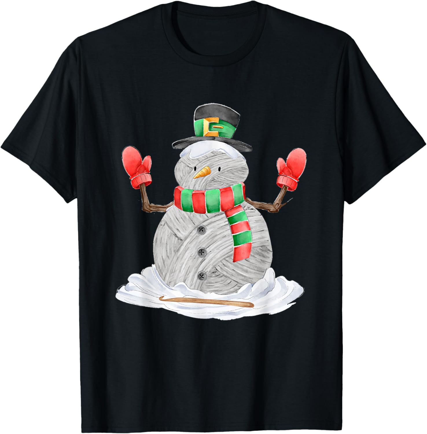 Funny Crocheting Christmas Idea Snowman Yarn Yarn Supply | Trending 2025 | Perfect for Crafters