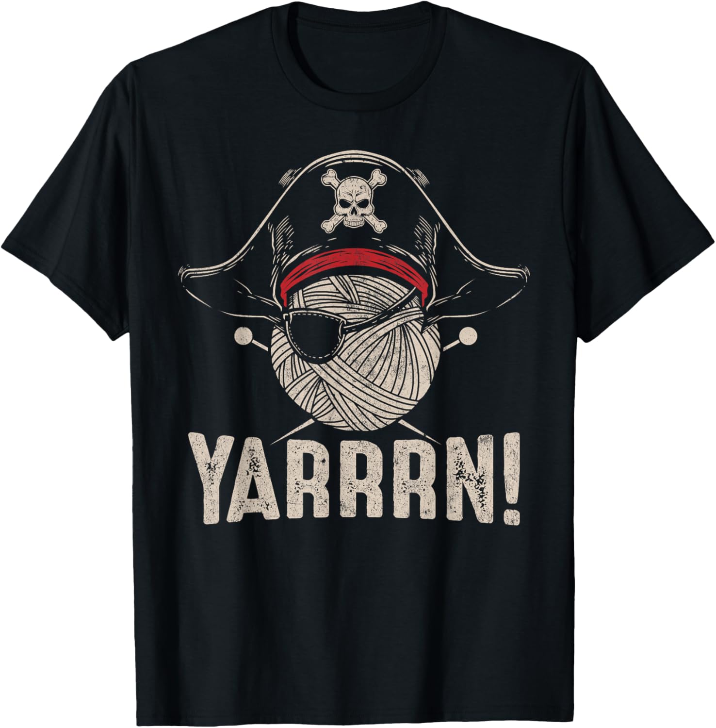 Yarrrn Pirate Yarn Lover Crocheter Funny Crocheting Yarn Supply | Viral US Pick | Best Seller Choice