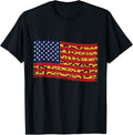Cheetah American Flag Animal Print Apparel Premium Print Everyday Wear
