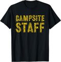 CAMPSITE STAFF Leopard Print Host Summer Counselor Teacher Apparel Comfort Fit US Top Pick