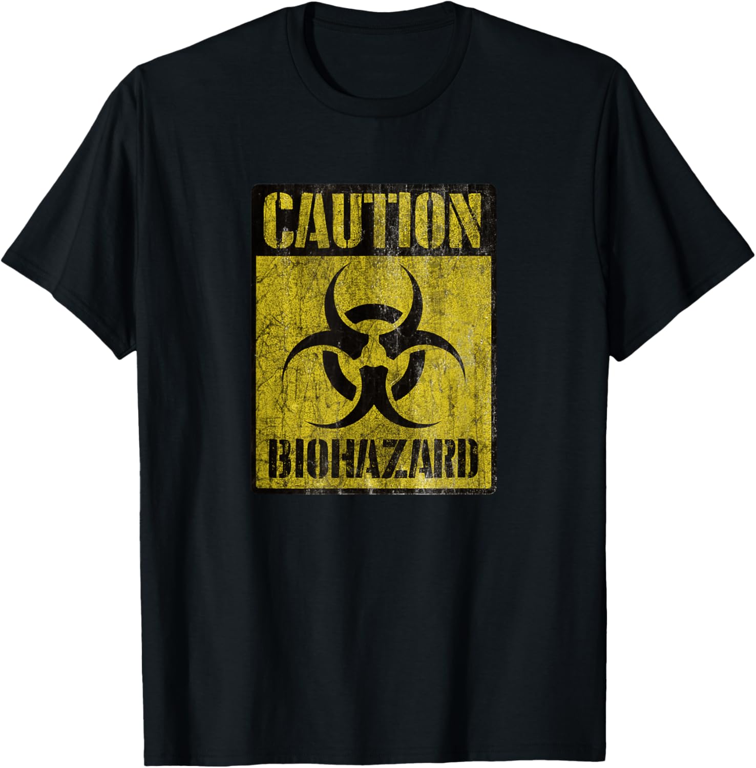 Grunge Biohazard Symbol Post Apocalypse Warning Sign Apparel | Trending 2025 | High CTR Title