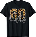 Knights Go Knights Leopard Print Womens Cheetah Graphic Apparel Trending US Gift Ready