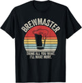Vintage Retro Brewmaster Craft Beer Home Brewing Brewer Gift Apparel | High Search Volume | Aesthetic Fit