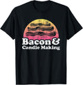 Bacon and Candle Making or Candle Maker Apparel | Premium Quality | Perfect Gift Idea