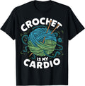 Crochet Is My Cardio Yarn Ball Knitting Lovers Crochet Lover Yarn Supply | Premium Quality | Best Seller Choice