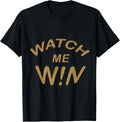 WATCH ME WIN CHEETAH PRINT Apparel Premium Print Everyday Wear