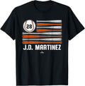 Baseball American Flag J.D. Martinez New York Baseball MLBPA Apparel | Best Seller Pick