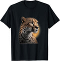 Leopard Cheetah Tiger Leopard Face Lion Cat Wildlife Animal Apparel Premium Print US Top Pick