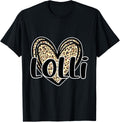Cute Lolli Women s Leopard Cheetah Print Heart Grandmother Apparel Streetwear Style Hot Right Now