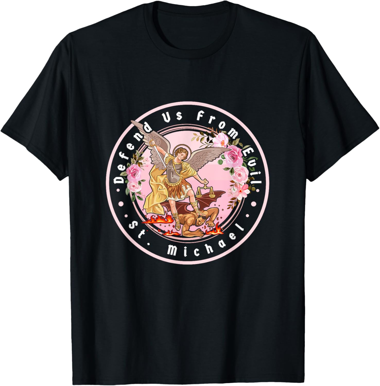 St. Michael, The Archangel, Defend Us From Evil Apparel | Premium Quality
