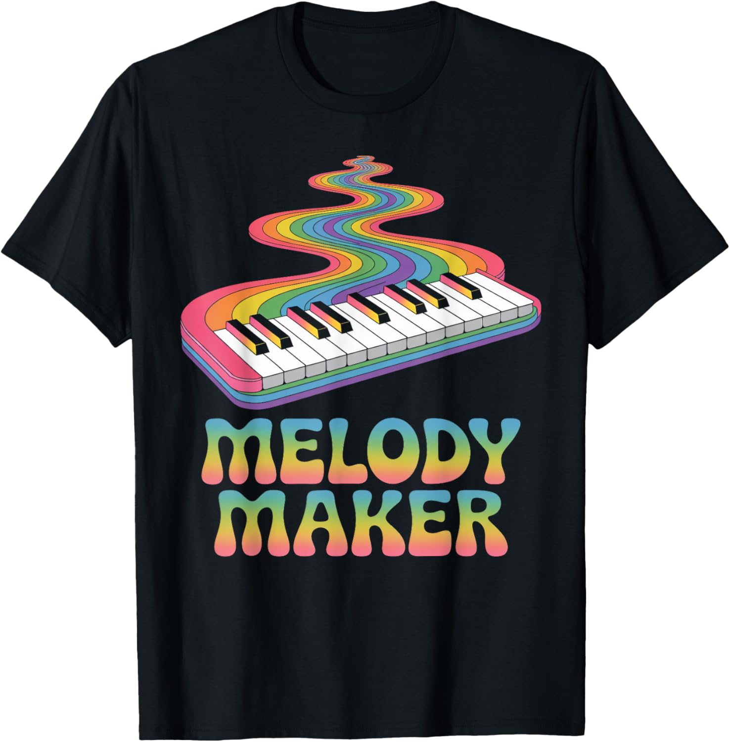 Melody Maker Piano Mountain Artistic Apparel | US Viral Style | Perfect Gift Idea