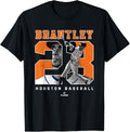 Number and Portrait Michael Brantley Houston MLBPA Apparel | Trending 2025