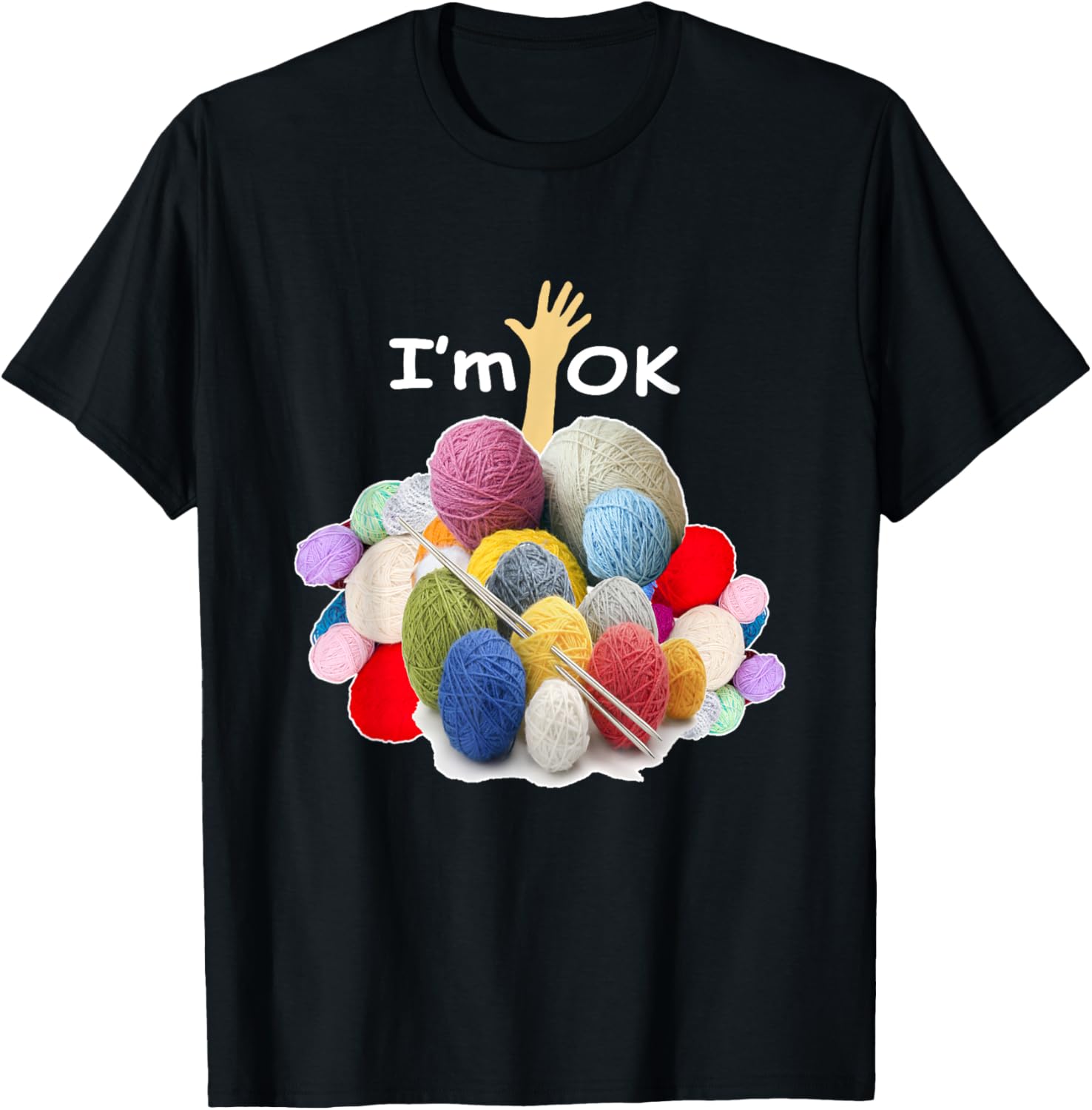 I u2019m Ok - Funny Crochet And Knitting Yarn Mess Yarn Supply | Trending 2025 | High CTR Title
