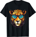 Cheetah Head Funny Stylish Animal Portrait Apparel Trending US Hot Right Now