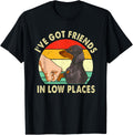 Dachshund I've Got Friends In Low Places Wiener Sausage Dog T-Shirt for Men Women Kids T-Shirt | Premium Quality | High CTR Boost