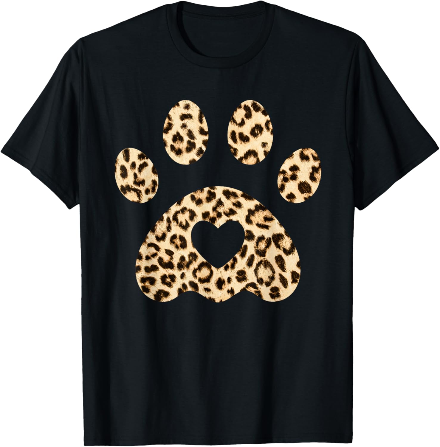 Paw Leopard Print Cool Dog Love Animal Cheetah Leopard Print Apparel Streetwear Style Everyday Wear