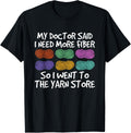 Funny Fiber Knitting Joke, Yarn Crochet Yarn Supply | Premium Quality | High CTR Title