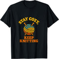 Stay Cozy Keep Knitting Retro Yarn Yarn Supply | Premium Quality | High CTR Title