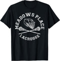 Meadows Place Lacrosse Vintage Distressed Retro Lax Apparel | Trending 2025 | Aesthetic Casual Look