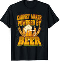 Cabinet Maker Powered By Beer Apparel | High Search Volume | Must-Have Style