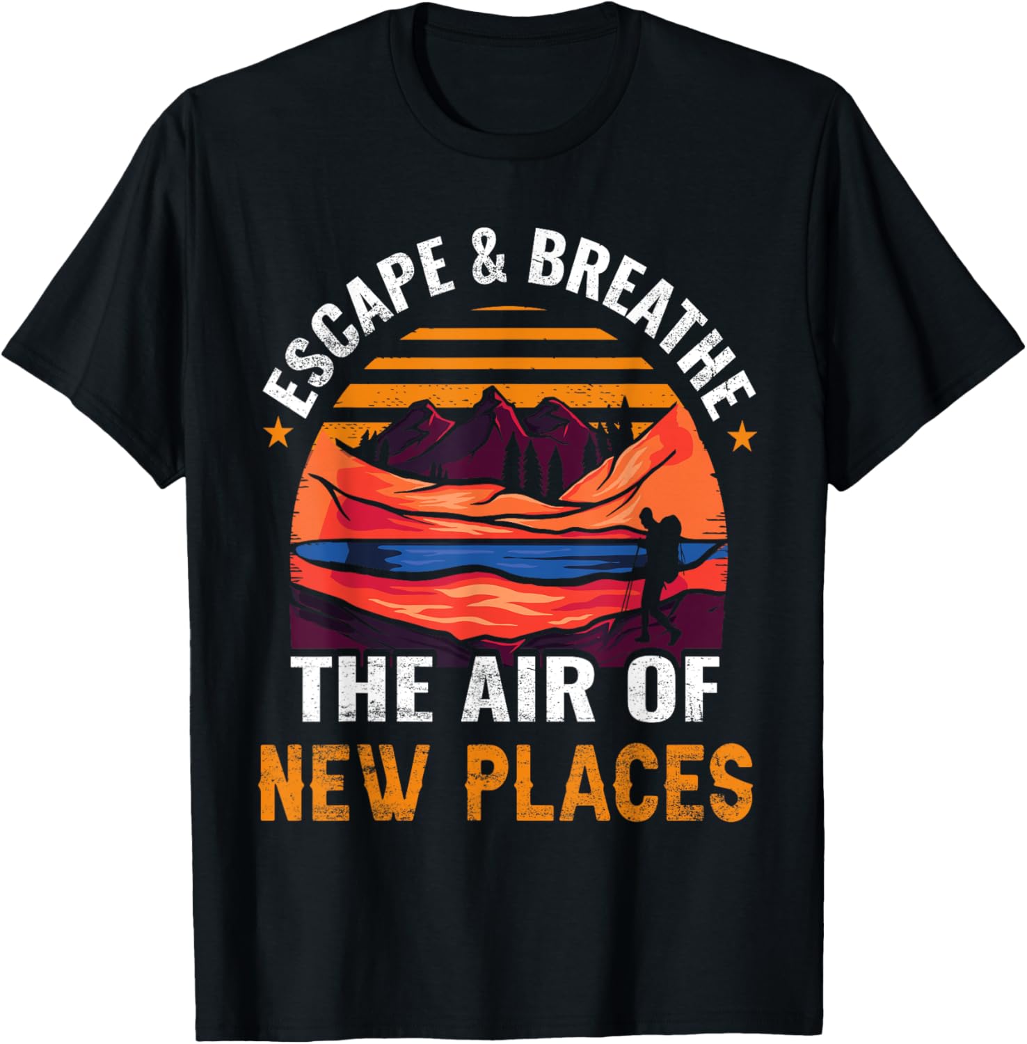 Escape & Breathe The Air Of New Places Apparel | Google Shopping Optimized | Aesthetic Casual Look