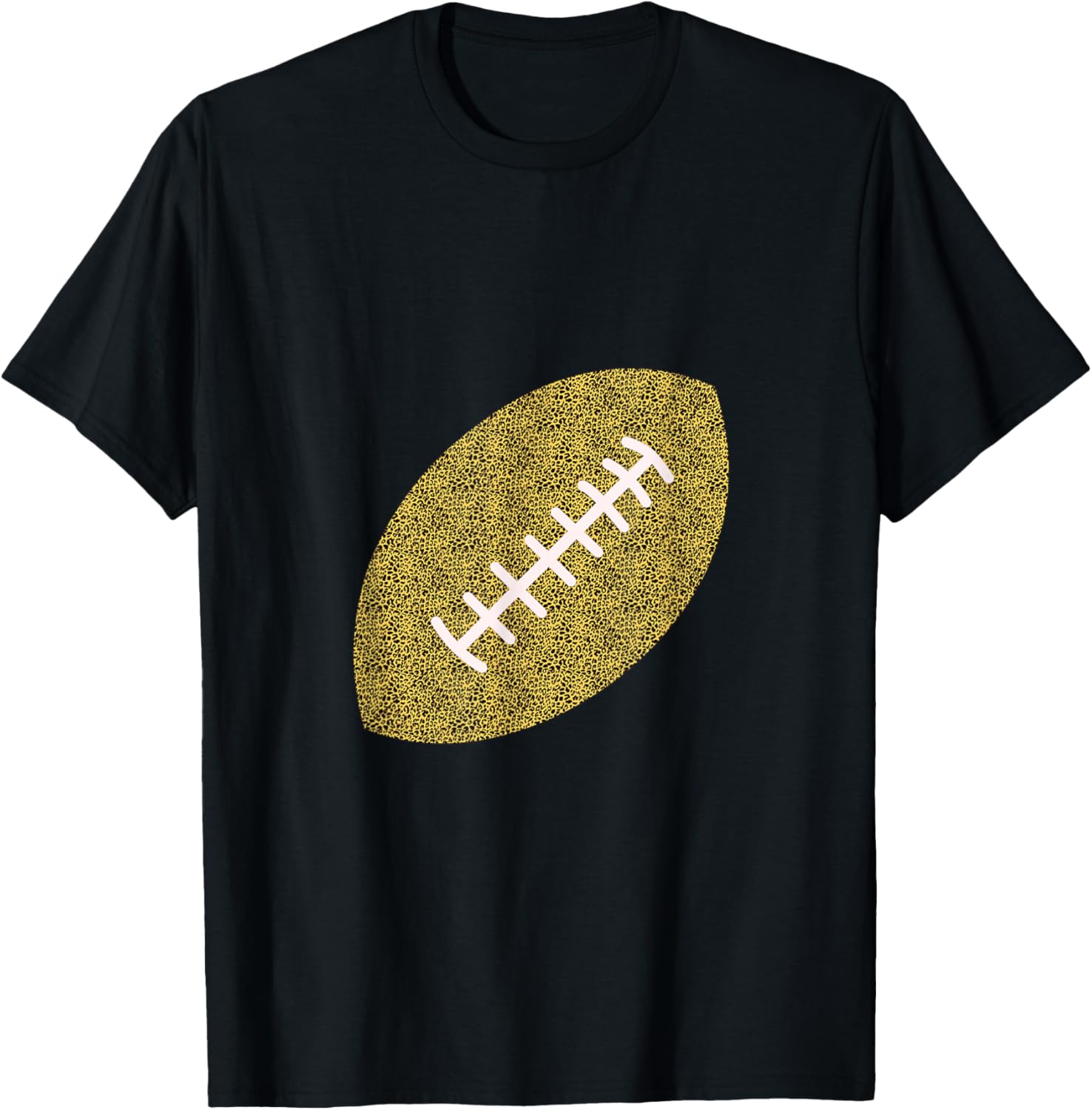 FOOTBALL CHEETAH PRINT T SHIRT T Shirt Trending US Hot Right Now