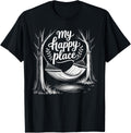 Hammock is My Happy Place - Funny Sleeping Hammock Apparel | US Viral Pick | High CTR Boost