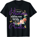 Auntie I Know Heaven is a Beautiful Place Family Memorial Apparel | Trending 2025 | Customer Favorite
