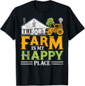 The Farm Is My Happy Place Apparel | Bestseller Style | High CTR Boost