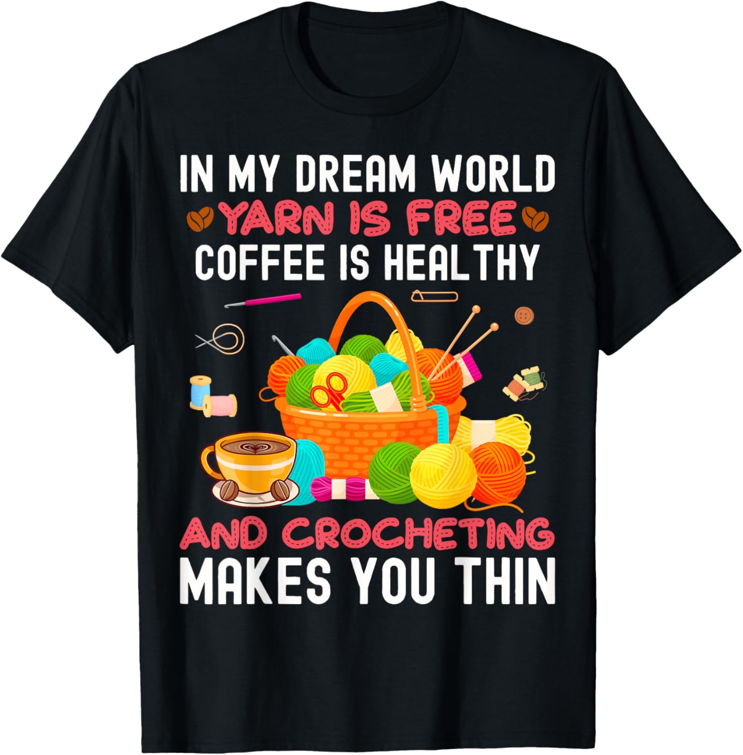 Funny Crochet Yarn Coffee Collecting Crochet Stuff knitting Yarn Supply | High Search Volume | High CTR Title